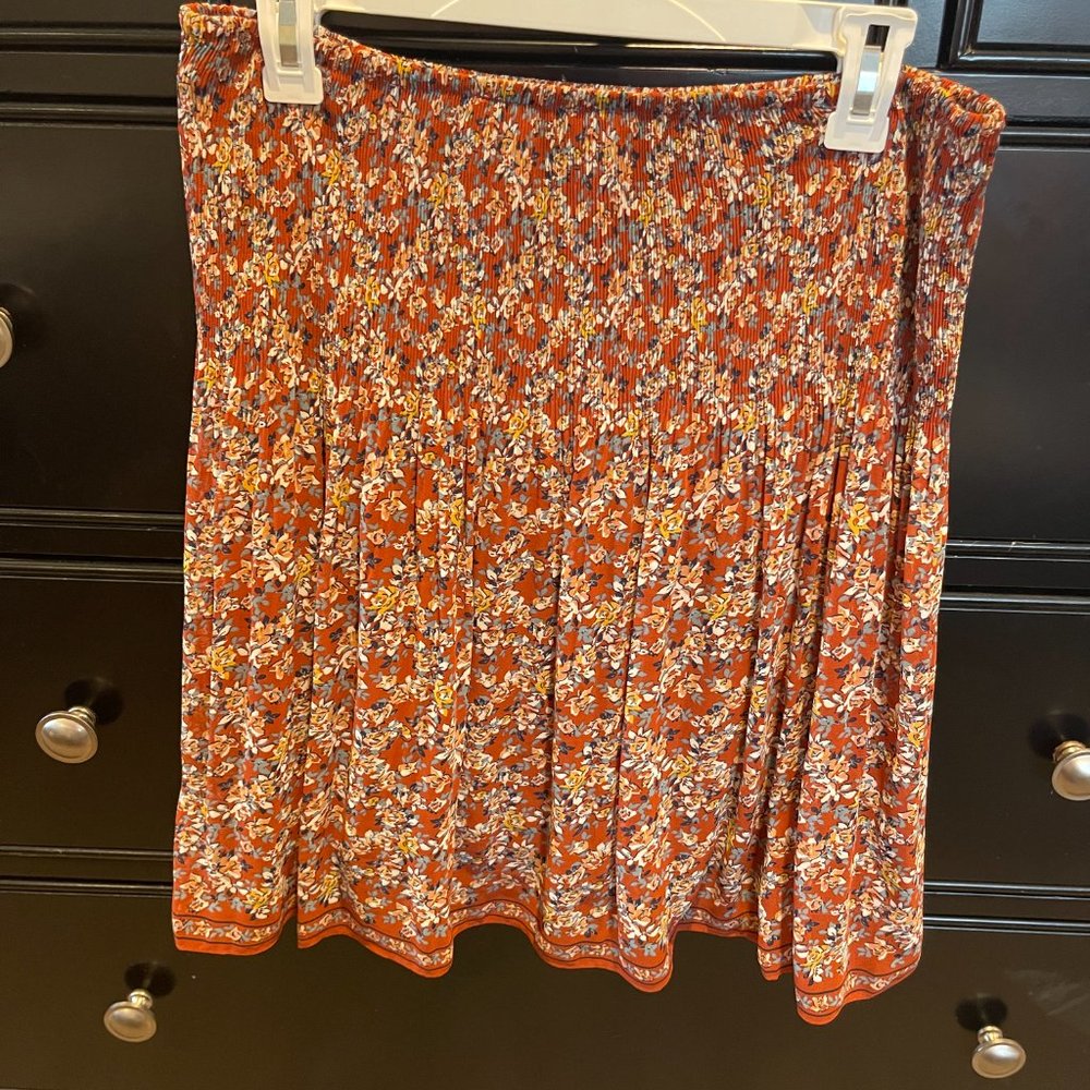 Max Studio Floral Skirt - Size L